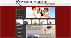 Desktop Screenshot of advanced-insurance.com