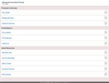 Tablet Screenshot of advanced-insurance.com